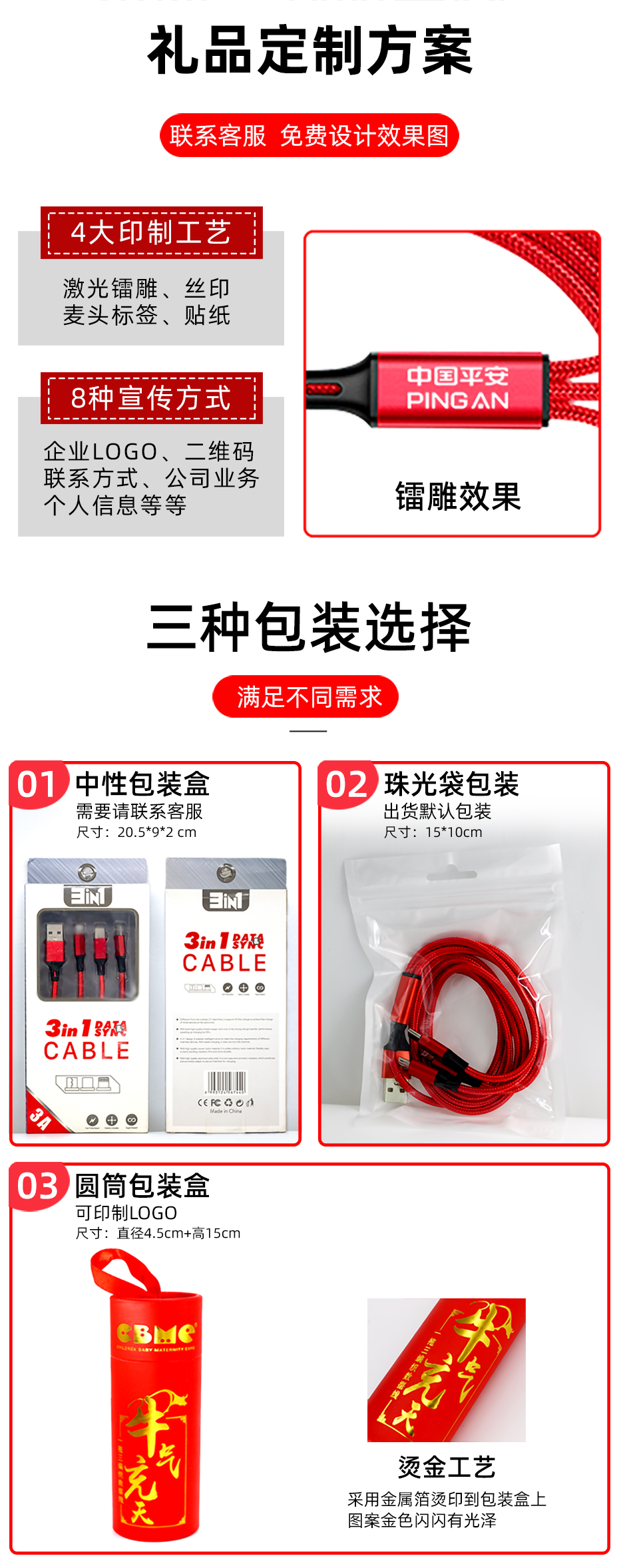 數據線禮品定制方案